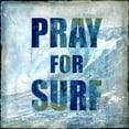 thumbnail image 3 of Carter, Charlie 12x12 Black Modern Framed Museum Art Print Titled - Pray For Surf, 3 of 5