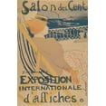 thumbnail image 2 of de Toulouse-Lautrec, Henri 23x32 Black Ornate Wood Framed with Double Matting Museum Art Print Titled - Salon des Cent-Exposition Internationale daffiches, 2 of 4