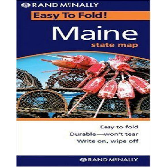 Rand McNally Maine Easyfinder par Rand McNally et Company (NA)