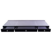 Impressions Vanity Slaystation Plus 2.0 Vanity Table Makeup Organizer Desk for Bedroom (Pro Black)