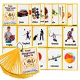 thumbnail image 2 of Richardy 26 unids/set Juguetes/Playground/Deportes Niños Regalos Inglés Tarjetas Flash Tar Richardy Richardy, 2 of 2