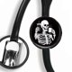 thumbnail image 1 of Etiqueta de identificación personalizada con calavera para estetoscopio – Ajux, 1 of 1