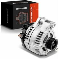 A-Premium Alternator Compatible with Jeep Wrangler 2012 2013 2014 2015 2016 2017 2018 V6 3.6L, Wrangler JK 2018 V6 3.6L, 12V 160A CCW 6-Groove Pulley, Replace# 421000-0810, 68078950AA
