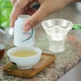 thumbnail image 4 of Ferencaa 1 Set of Household Glass Tea Filter Reusable Tea Infuser Convenient Tea Filter Home Accessory, 4 of 10