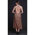 thumbnail image 4 of Bimba Robe Longue Dos Nu Géométrique Décontractée pour Femmes Robe de Plage Imprimée-TTG, 4 of 6