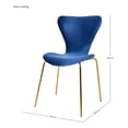 thumbnail image 5 of Juego Set 4 Sillas Terciopelo Comedor Tapizada Minimalista, 5 of 5