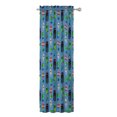 thumbnail image 4 of "Jay Franco Blue Microfiber Minecraft Monster Hunters Bedroom Curtains, 42\""Wx84\""L - 4 Piece Set", 4 of 5