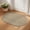 Light Brown, variant on Diatomaceous Earth Bath Mat 16"x24", Vintage Cream Absorbent Half Circle Bathroom Rugs with Non-Slip Backing Rubber, Low-Profile Doormat for Kitchen Sink Indoor Farmhouse Retro Beige Solid Color