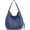 Dark Blue, variant on Handbag for Women Retro Canvas Tote Bag Daily Shopper Shoulder Purse Multi-Pocket Top Handle Bag for Work Travel