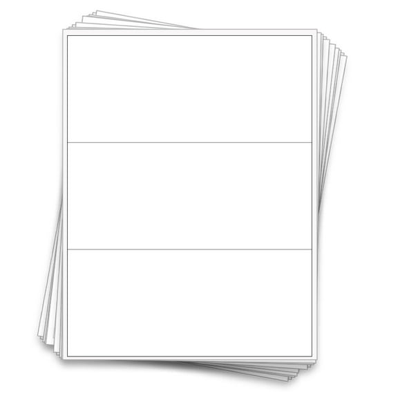 150 Labels for 16 oz Jars, 8 x 3.5 inches, Waterproof White, 50 Sheets