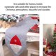 thumbnail image 4 of Camino De Mesa De Tela Navideña, Gorro Navideño, Alfombrilla De Mesa, Decoración Navideña, Adorno De Regalo Para El Hogar, Hotel, Navidad matsuzay HA027573-01, 4 of 7