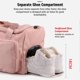 thumbnail image 4 of Sports Gym Bag Duffel Bag with Shoe Compartment Weekender Travel Bag for Women, 4 of 5