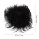 thumbnail image 2 of FOMIYES Male Bald Patch De Humano Negro Con Clip Y Malla Cómoda Ideal Para Fiesta Y Cosplay, 2 of 5