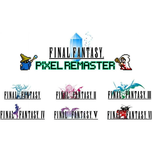 FF I-VI Pixel Collection - Puzzle games for gaming stores