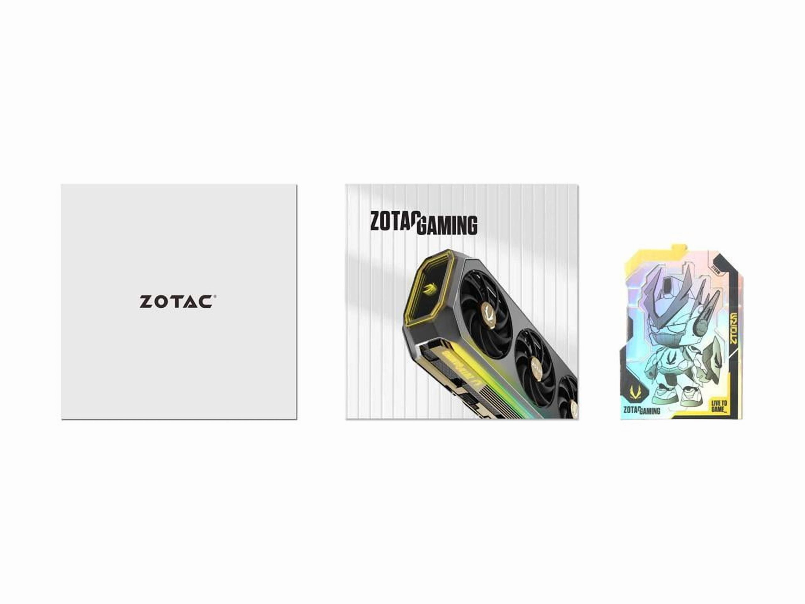 Zotac NVIDIA GeForce Graphic Card - 8 GB GDDR6 - 7680 x 4320 - 2.60 GHz Boost Clock - 128 bit Bus Width - PCI Express 5.0 x8 - DisplayPort - 3 x DisplayPort - HDMI
