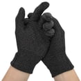thumbnail image 2 of Conductive Fiber Gloves Anti-static Gloves Conductive Electrode Gloves Fiber Gloves Electrode Gloves 1 Pair Conductive Fiber Gloves AntiStatic Odor Removal  Comfortable Gloves, 2 of 8