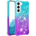 thumbnail image 3 of Case for Samsung Galaxy S23 Plus, Galaxy S23 Plus Case Liquid Cute Clear Glitter Shockproof Anti-Scratch Soft TPU Protective for Girls Women Phone Case for Samsung Galaxy S23 Plus Gradient Blue, 3 of 12