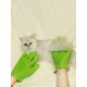 thumbnail image 3 of 1pc Double-Sided Silicone Pet Hair Remover Mitt Suitable For Both Cat And Dog For Daily Use Cleaning, Bathing, And Massage, 3 of 5