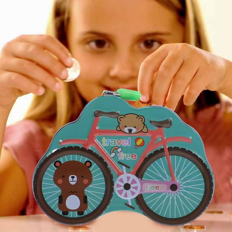 Bicycle piggy bank deals