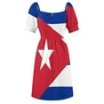 thumbnail image 5 of Cuban Flag Dress women's dresses luxury dress dresses Dress women, 5 of 6