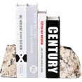 thumbnail image 2 of AMOYSTONE Decorative Stone Bookends for Home & Kitchen, Natural Black Tourmaline Stone 4-6 LBS (1 Pair), 2 of 7