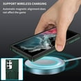 thumbnail image 4 of Magnetic Phone Case for Samsung Galaxy S21 Ultra (Not S21) Compatible for Magsafe, Military-Grade Shockproof Protective Case Built-in Magnet Circle for Samsung Galaxy S21 Ultra, MS Green, 4 of 18