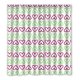 thumbnail image 1 of Cortina de Ducha ABPHQTO de Ocio con Diseño de Rayas en Forma de Corazón Impermeable 160x180 cm, 1 of 2