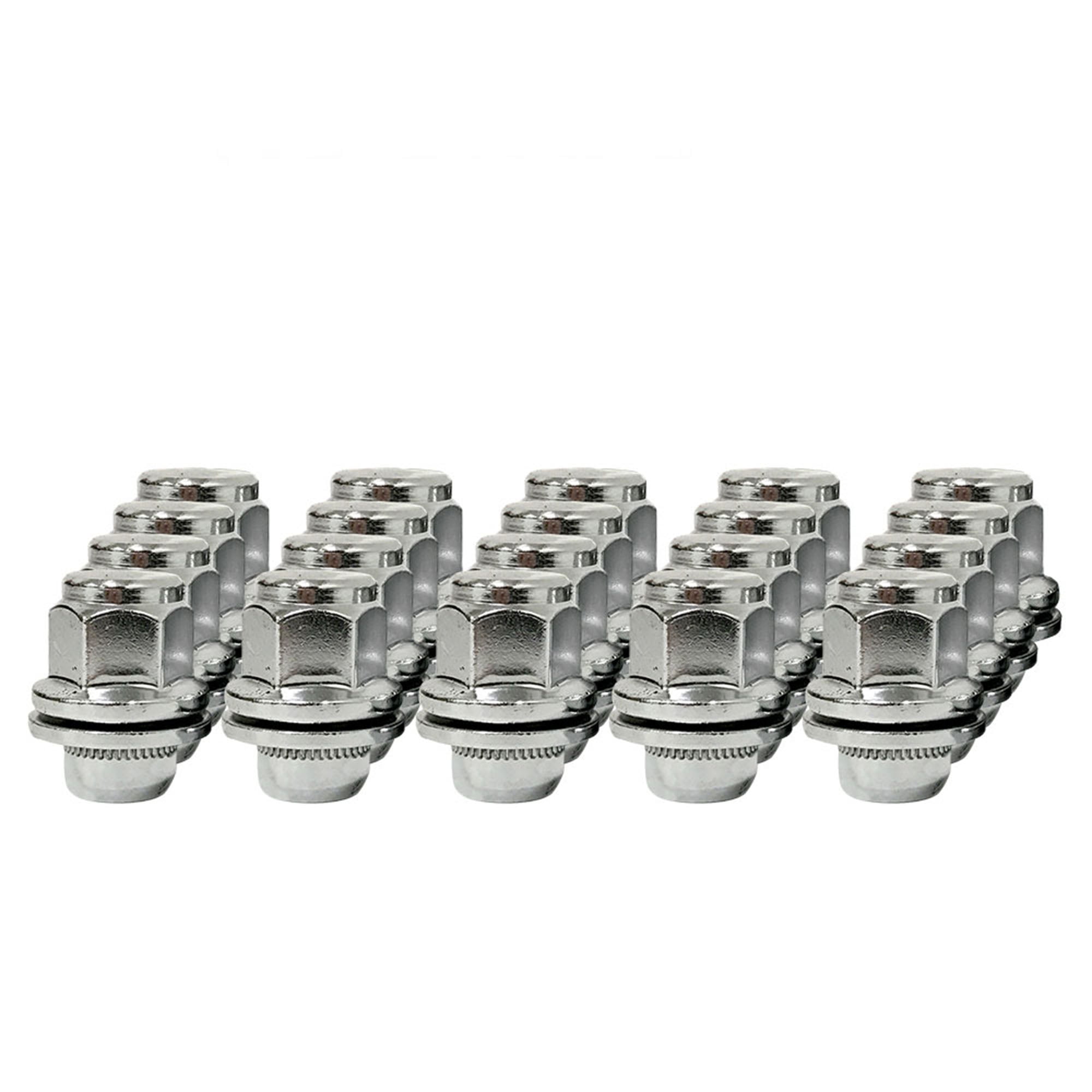 20 ALUMINUM LUG NUTS 12X1.5FITS TOYOTA LEXUS SCION AFTERMARKET ALUMINUM
