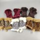 thumbnail image 4 of Guantes de medio dedo Guantes cálidos de invierno Guantes con forro polar de piel de conejo sintética, 4 of 5