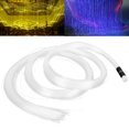 thumbnail image 1 of Glowing Cable, Transparent Excellent Toughness 2m Optical Fiber, Uniform Thickness Lighting Parts Light Decor for Fiber Ceiling, 1 of 7