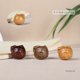 thumbnail image 1 of Cute cartoon sandalwood handmade DIY accessories, bracelets, pendants, phone keychains, and other decorative items., 1 of 4