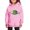 Pink, variant on Teylalorva Girls Hoodie Long Sleeve Christmas Print Casual Hooded Pullover Top Winter Outwear Black Size 4T
