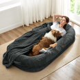 thumbnail image 1 of Cama ortopédica para humanos y perros ChiXnuggle de espuma 183 x 102 x 25 cm, 1 of 7