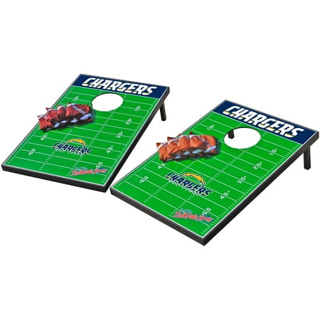 - Wild Sports NFL San Diego Chargers 2x3 Field Tailgate Toss
