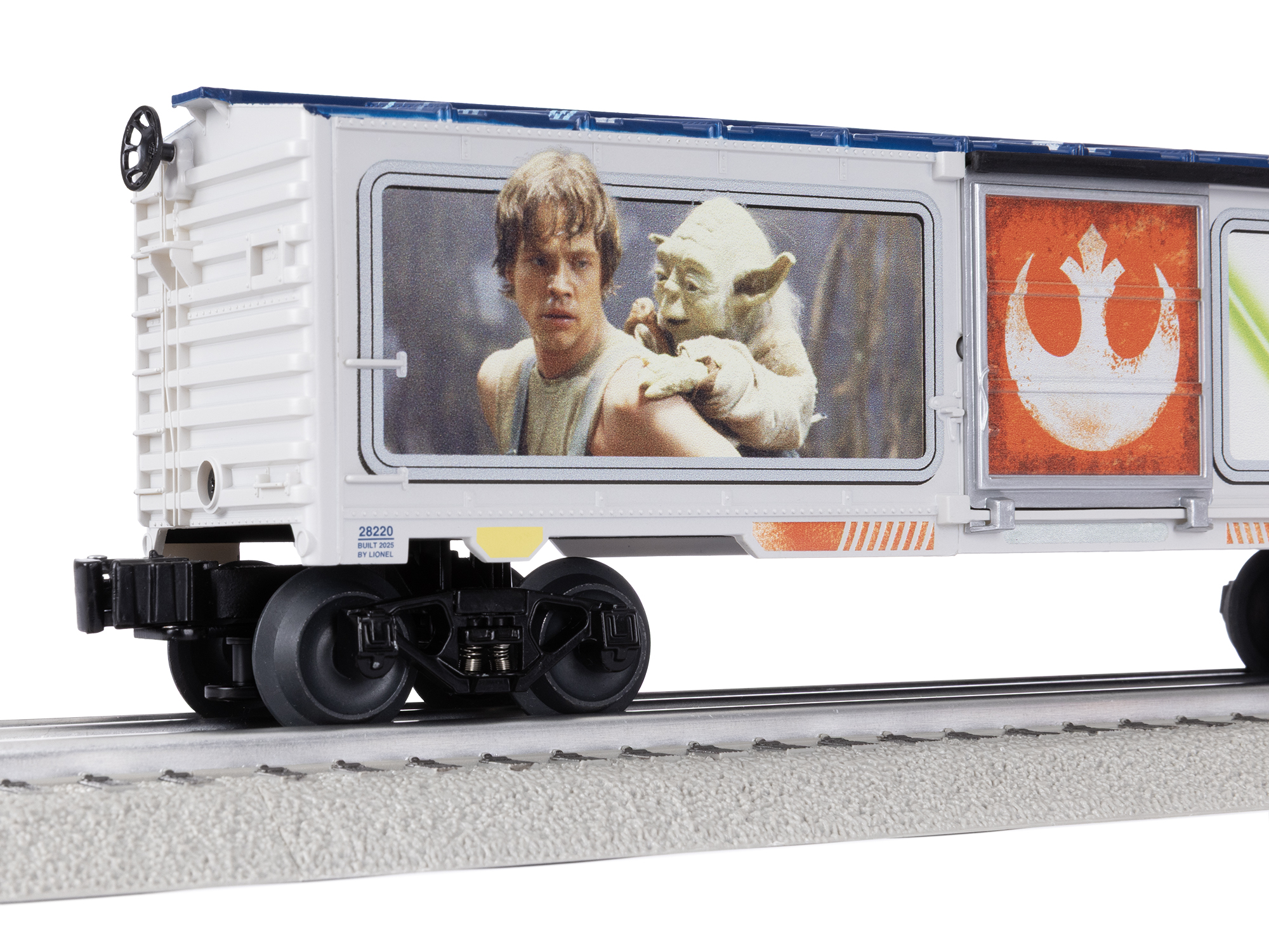 Lionel Disney Star Wars Luke Skywalker Character O Gauge Model Train Boxcar for Ages 14+
