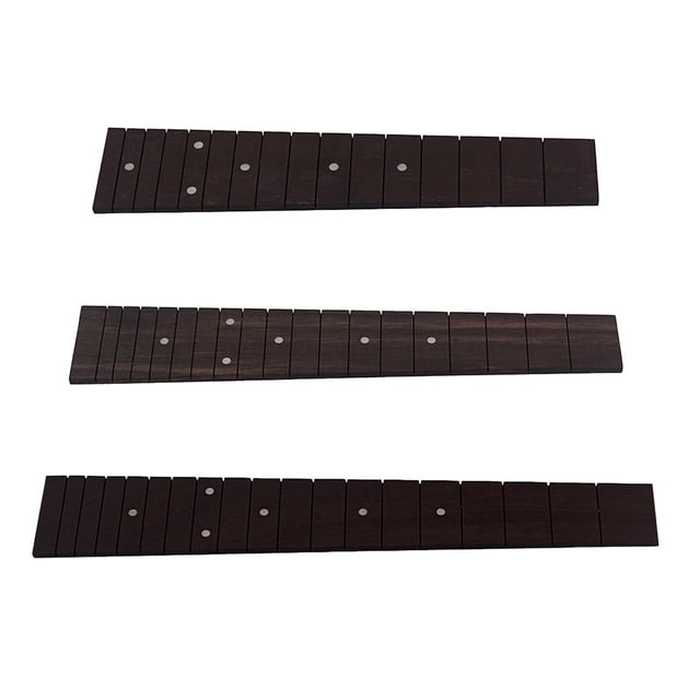 Ukulele Fingerboard Fretboard Dark Wood Concert and can be used Stringed Musical Instrument Neck Portable Parts Accessories Beginners 26 Inch