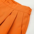 thumbnail image 5 of Lixiuxyad Womens Baggy Pants Omen's Wide Leg Pants Work Business Casual Loose High Waisted Dress Palazzo Flowy Trousers Orange, 5 of 6