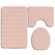 thumbnail image 1 of ABPHQTO Coral Artístico Flourish Bordado Étnico Mandala Motivos Clásico De moda Juego de alfombras de baño de 3 piezas Alfombra de baño Alfombra de contorno y tapa de inodoro ABPHQTO Cont-CHAPPLE-35718, 1 of 2