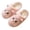 Pink, variant on Plush Animal Slippers for Women Cat Plush Cute Bedroom Slippers Soft Women's House Slippers