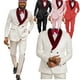 thumbnail image 2 of Elegante conjunto de 2 piezas de chaqueta y pantalón de jacquard, esmoquin ajustado con solapa chal, vestido de novia, traje de escenario, trajes de fiesta de noche, 2 of 5