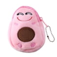 thumbnail image 2 of Mini monedero colgante con forma de aguacate para mujer a la moda, billetera pequeña (rosa), 2 of 5
