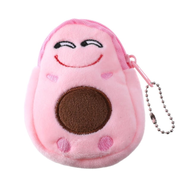 Monedero de mujer Moda Aguacate Forma Mini Moneda Colgante Pequeña Cartera Rosa Sywqhk Para Estrenar
