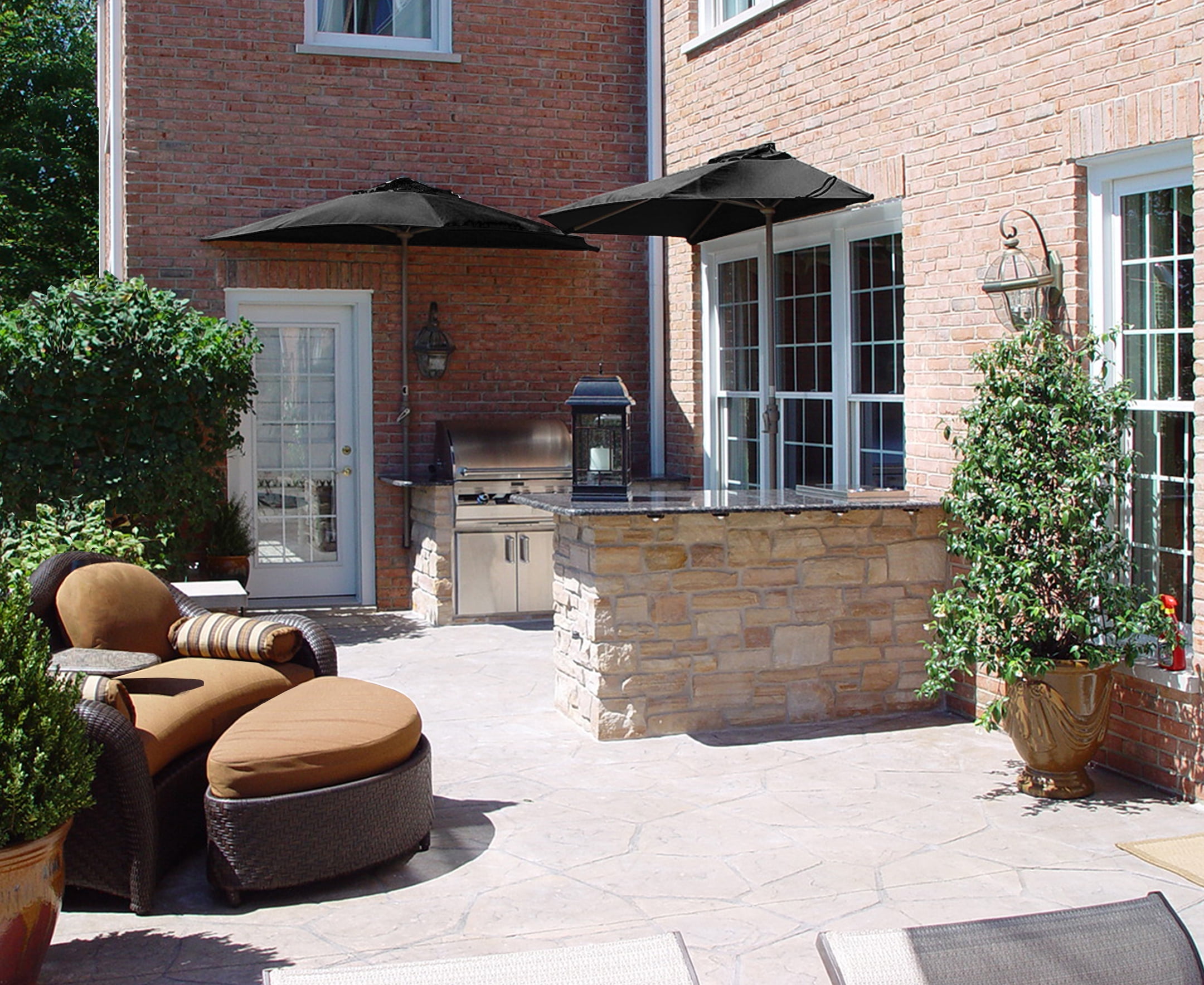 Off The Wall Brella Half Sunbrella