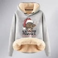 thumbnail image 4 of WILLBEST Sudaderas de Mujer con Capucha Navideña y Estampado de Vaca XXX-Grande, 4 of 4