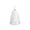 White, variant on Christmas Tree Shaped Flameless LED Candle with Constant Warm Lighting, Safe Simulated Flame Ornament, Cozy Decor for Mantel Shelf Desk Winter Holiday Party & Seasonal Gift Selection