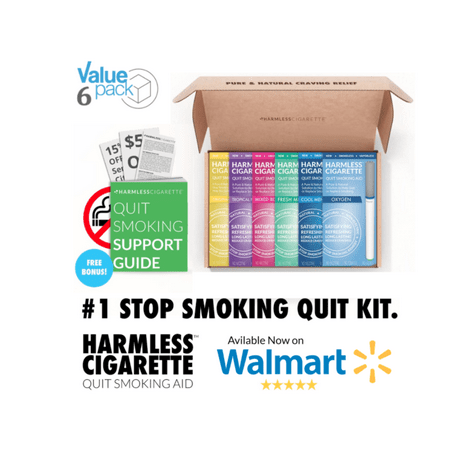 - 4 Week Quit Kit / Harmless Cigarette / Stop Smoking Aid / Includes FREE Quit Smoking Support Guide.