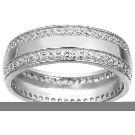 925 Sterling Silver Men's Wedding Band