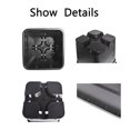 thumbnail image 4 of 10 Pack Nursery Pots, Square Plant Grow Pots Seedling Container Seed Starting Pots, 2/3/5/10 Gallon Thick Black Plastic Flower Pots, 4 of 10
