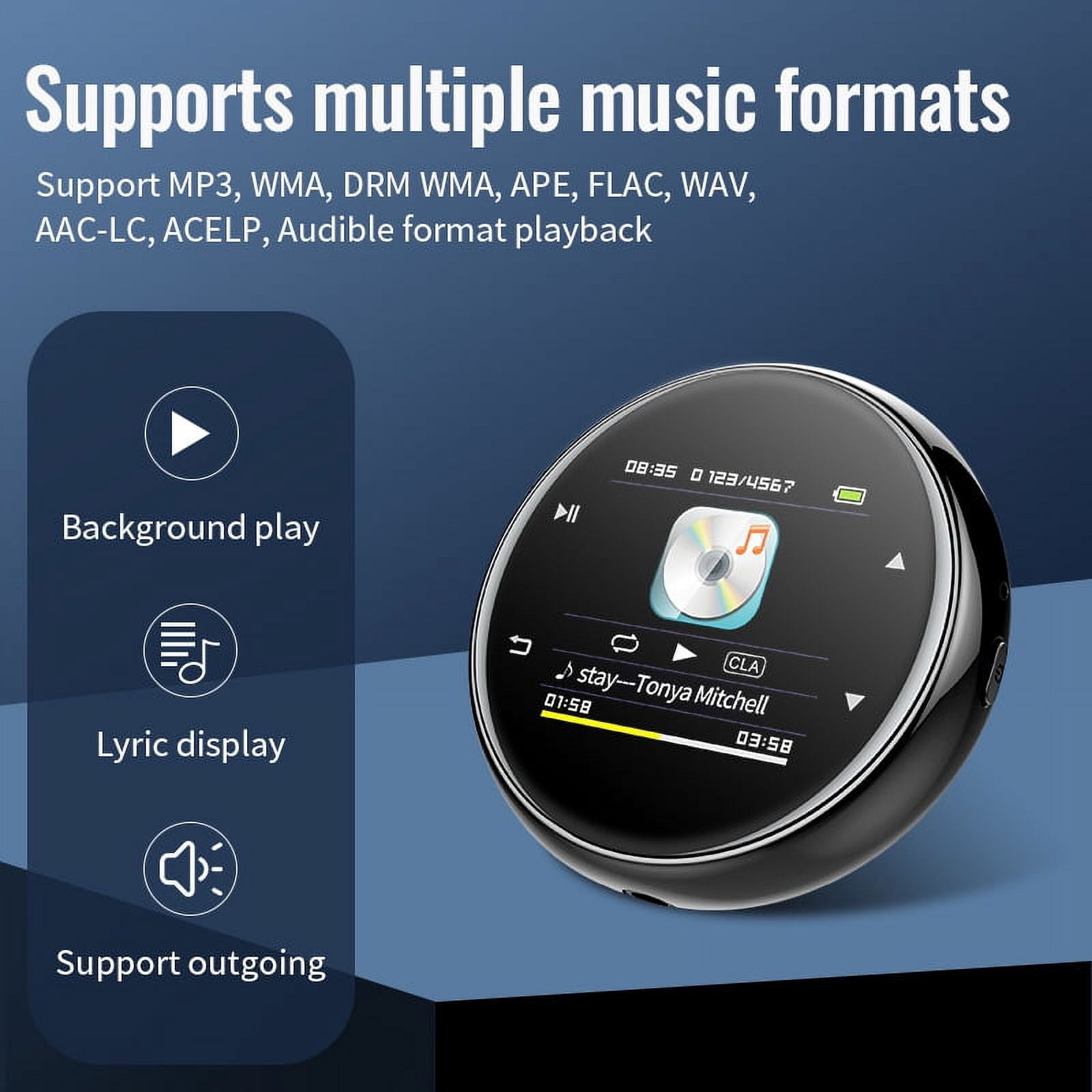 CJBZLCPCOO M20 radio MP3 high definition noise reduction AI intelligent voice recorder, e-book recorder