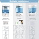 thumbnail image 5 of Dispensador de jabón, dispensador de desinfectante de manos, dispensador de jabón automático sin contacto de pared con sensor infrarrojo para el hogar y lugares públicos., 5 of 5